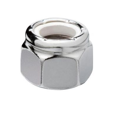 NUT NYLON INSERT LOCK ZINC M/FINE M39-3.00